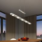 Nickel Pendelleuchte Esszimmer Modern, Awa, 3,5W, warm- bis kaltweiß einstellbare LED