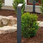 Anthrazit Wegeleuchte mit Bewegungsmelder Modern, Solana, 9W, 3000K LED, IP54