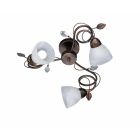 Rostfarbene Deckenlampe Antik, Astrid