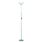Graue Stehlampe Kunststoff, Willem, mit Schalter
