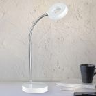Weiße Schreibtischlampe Modern, Daley, 4W, 3000K LED, mit Schalter