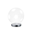 Chrom Tischleuchte Design, Berit, 7W, warm- bis kaltweiß einstellbare LED, mit Schalter
