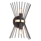 Schwarze Wandleuchte Industrial, Fransiscus