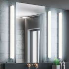 Chrom Wandleuchte Badezimmer Modern, Celesta, 20W, 3000K LED, IP44