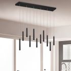Schwarze Pendelleuchte Modern, Jessamy, 2,5W, 3000K LED