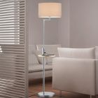 Graue Stehlampe Modern, Logiso