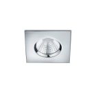 Chrom Badezimmer Einbaustrahler Modern, Iman, 5W, 3000K LED, IP65