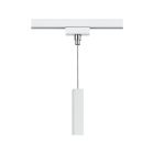 Hängender Adapter für 2-Phasen-Schienenbeleuchtung, weiß