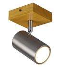 Nickel Deckenstrahler Modern, Kaso