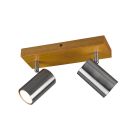 Nickel Deckenstrahler Modern, Kaso