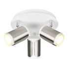 Nickel Deckenstrahler Modern, Quintijn