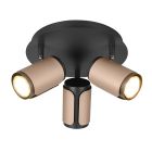 Braune Deckenstrahler Modern, Quintijn