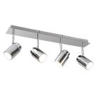 Chrom Deckenstrahler Badezimmer Modern, Nelis, IP44