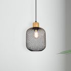 Schwarze Pendelleuchte Esszimmer Vintage, Cristel