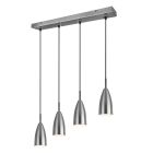 Nickel Pendelleuchte Modern, Celia