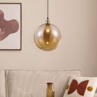 Bronze Pendelleuchte Esszimmer Modern, Nuran