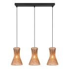 Papier Pendelleuchte Schwarz, Qasim