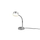 Nickel Schreibtischlampe Modern, Fabio, 4,5W, 3000K LED, mit Schalter