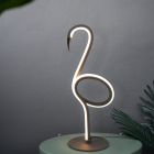 Schwarze Tischleuchte Design, Puk, 6W, 3000K LED, mit Schalter