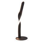 Schwarze Tischleuchte Design, Quirinus, 10W, 4000K LED, mit Schalter