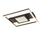 Schwarze Deckenleuchte Modern, Sandhia, 16W, 3000K LED