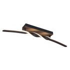 Schwarze Deckenleuchte Design, Quirinus, 18W, 4000K LED