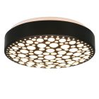 Schwarze Deckenlampe Kunststoff, Wing, 11W, 3000K LED