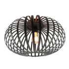 Industrielle Deckenlampe Schwarz, Lieve