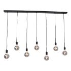 Industrielle Pendelleuchte Esszimmer Schwarz, Bolb