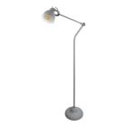 Industrielle Stehlampe Grau, Redon, mit Schalter