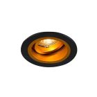 Moderne Einbaustrahler Gold, Bredal