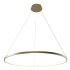 Design Pendelleuchte Gold, Kubra, 36W, warm- bis kaltweiß einstellbare LED