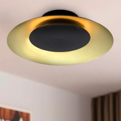 Moderne Deckenlampe Gold, Denyse, 15W, 3000K LED