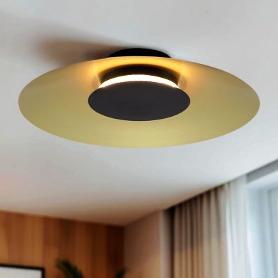 Moderne Deckenlampe Gold, Denyse, 15W, 3000K LED
