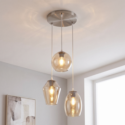 Design Pendelleuchte Bernstein, Lazaro