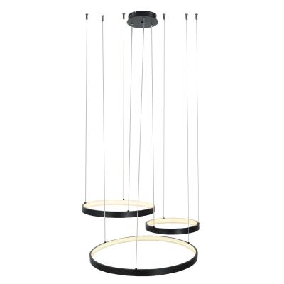 Design Pendelleuchte Schwarz, Giorgio, 60W, 2700K LED