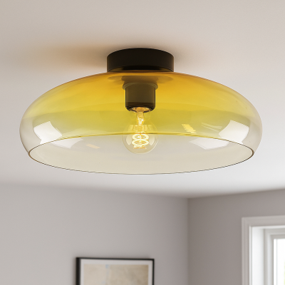 Moderne Deckenlampe Bernstein, Arif