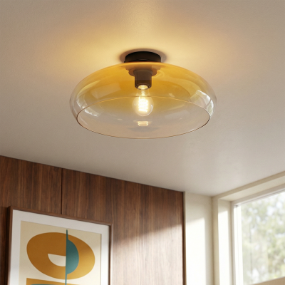 Moderne Deckenlampe Bernstein, Arif