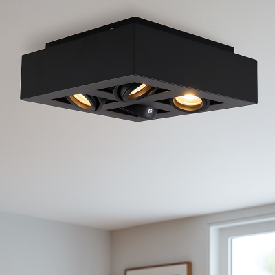 Moderne Aufbauspot Schwarz, Akira