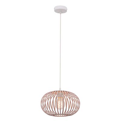 Industrielle Pendelleuchte Taupe, Lieve