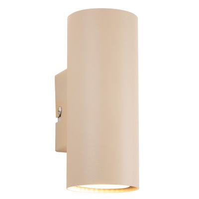 Moderne Up down Wandleuchte Beige, Elena