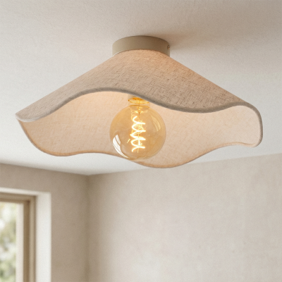 Japandi Deckenleuchte Beige, Mimi