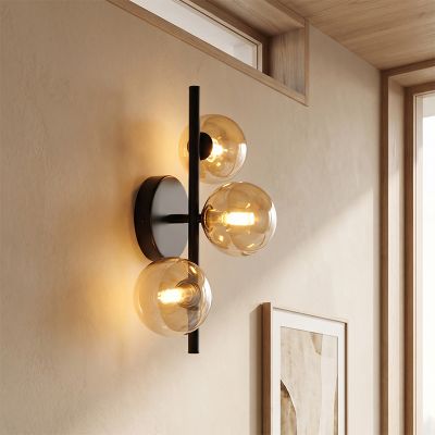 Design Wandleuchte Bernstein, Remo