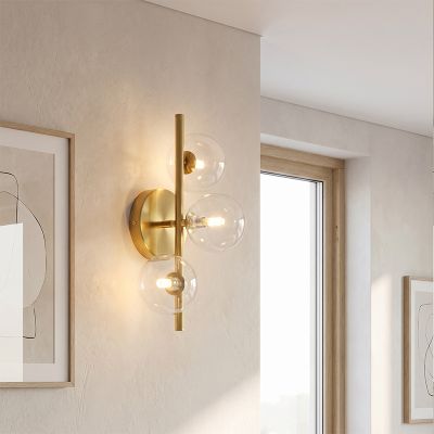 Design Wandleuchte Transparent, Remo