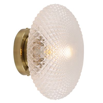 Retro Wandleuchte Messing, Valesca