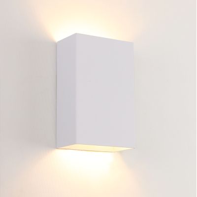 Moderne Wandleuchte Weiß, Perry