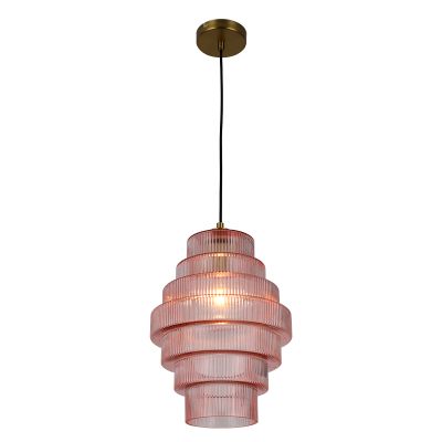 Retro Pendelleuchte Rosa, Paris