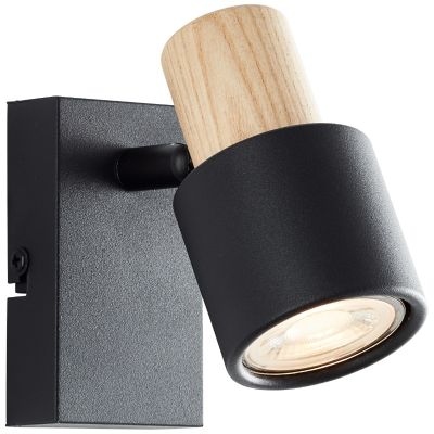 Moderne Wandstrahler Schwarz, Soscha
