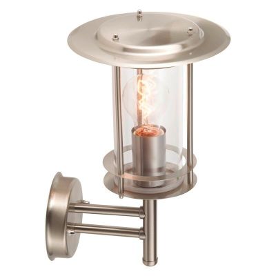 Metall Außenleuchte Chrom, Shamayra, IP44