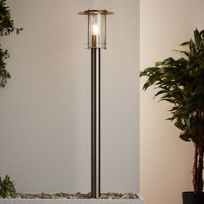 Metall Außenleuchte Chrom, Shamayra, IP44